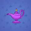 Genie Lamp #3249