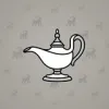 Genie Lamp #3253