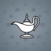 Genie Lamp #3288
