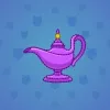 Genie Lamp #3296