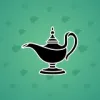 Genie Lamp #3381