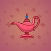 Genie Lamp #3395