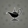 Genie Lamp #3408