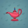 Genie Lamp #3461