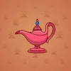 Genie Lamp #3505
