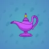 Genie Lamp #3578