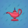 Genie Lamp #3629
