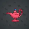 Genie Lamp #3644