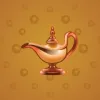 Genie Lamp #3740