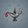 Genie Lamp #4137