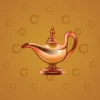 Genie Lamp #4186