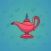 Genie Lamp #4210