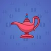 Genie Lamp #4250