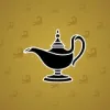 Genie Lamp #4253