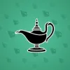Genie Lamp #4306