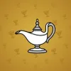 Genie Lamp #4335