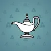 Genie Lamp #4469