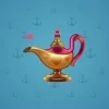 Genie Lamp #4551