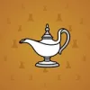 Genie Lamp #4737