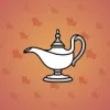 Genie Lamp #5091