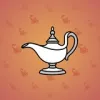 Genie Lamp #5195