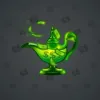 Genie Lamp #5226
