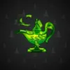 Genie Lamp #5242