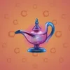 Genie Lamp #5354