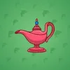 Genie Lamp #5596