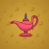 Genie Lamp #5598