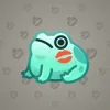 Kissed Frog #12187