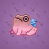 Kissed Frog #6440