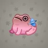 Kissed Frog #6496