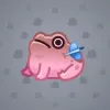 Kissed Frog #7040