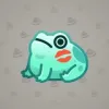 Kissed Frog #7842