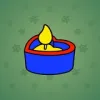 Love Candle #10029