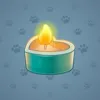 Love Candle #10033