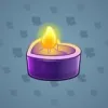Love Candle #1015