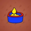 Love Candle #10214