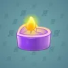 Love Candle #1026