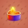 Love Candle #10509