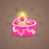 Love Candle #1057