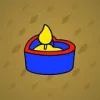 Love Candle #10696