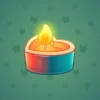 Love Candle #10750