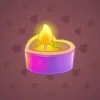 Love Candle #1076