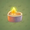 Love Candle #10885
