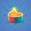 Love Candle #10977