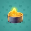 Love Candle #11025