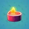 Love Candle #11064