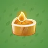 Love Candle #11097